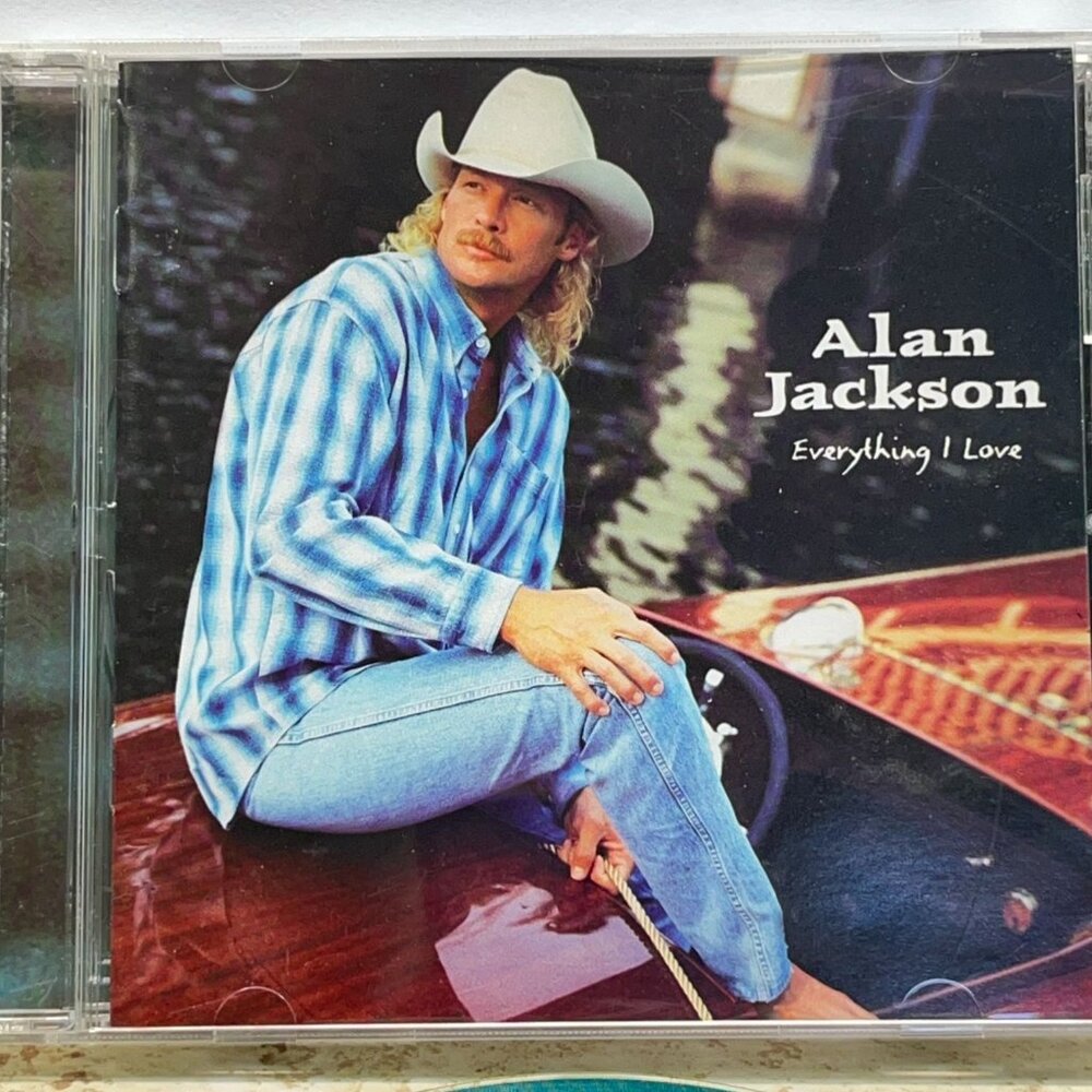 Alan Jackson Everything I Love Country CD 12 Tracks Little Bitty Whos Cheatin